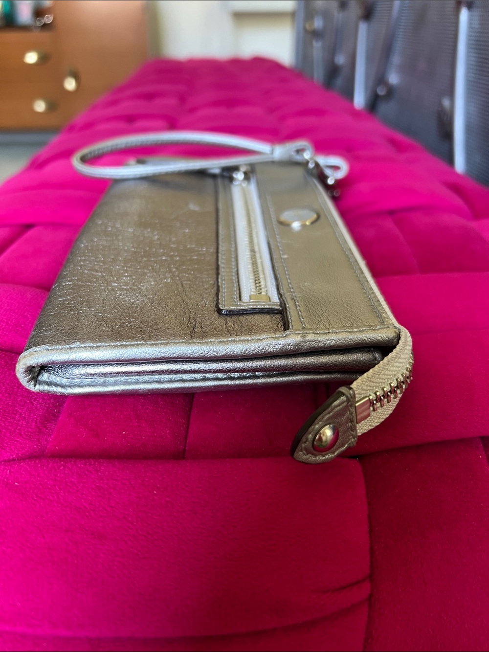 Coach 65th Anniversary Legacy Lined Wristlet - Picture 5 of 15